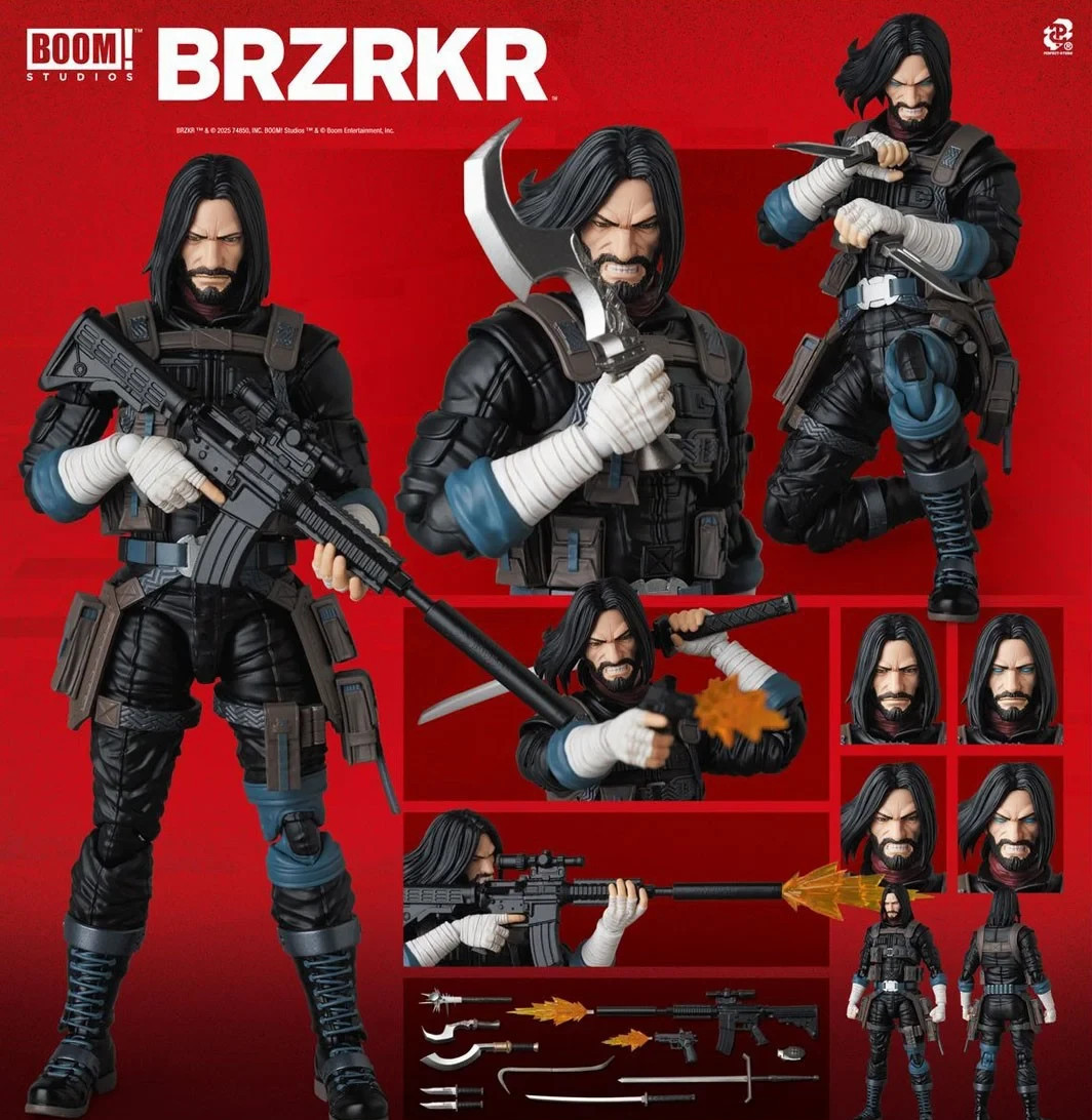MEDICOM TOY MAFEX n.279 BRZRKR B 160mm Modellino Anime 2026
