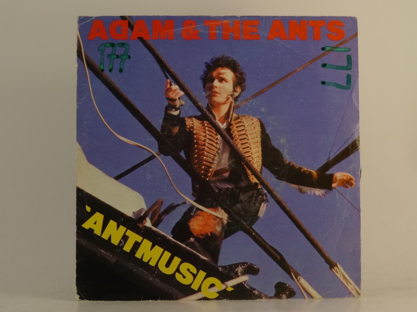 ADAM AND THE ANTS ANTMUSIC (83) 2 Track 7" Single including Picture Sleeve CBS R