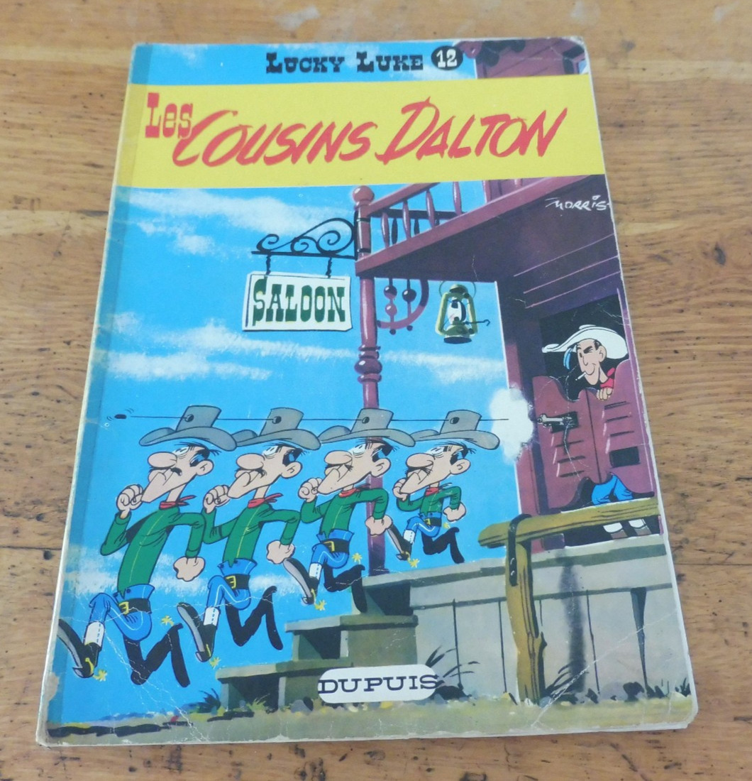 bd souple complette lucky luke 1969 les cousins daltone