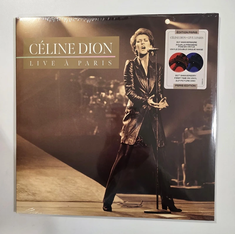 Celine Dion Live À Paris Picture disc x2 Paris Edition limitée