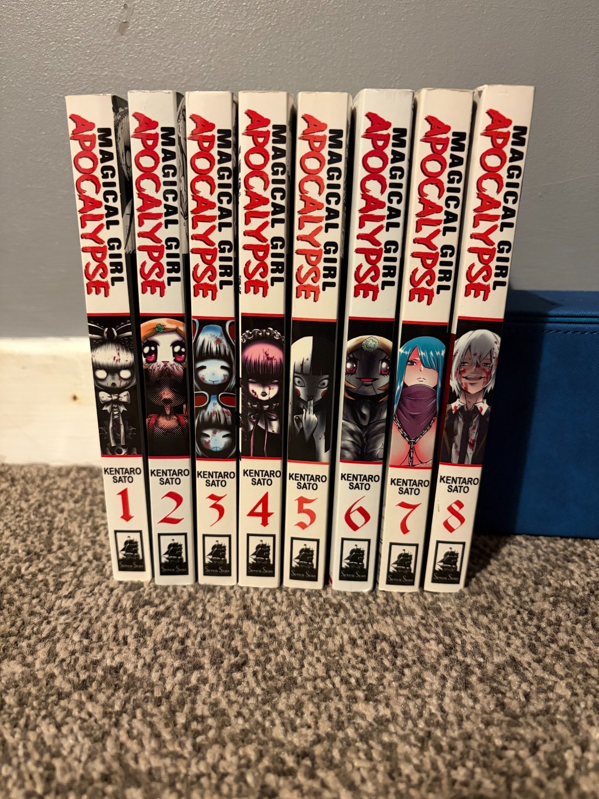 magical girl apocalypse manga vol 1-8 half set english great condition