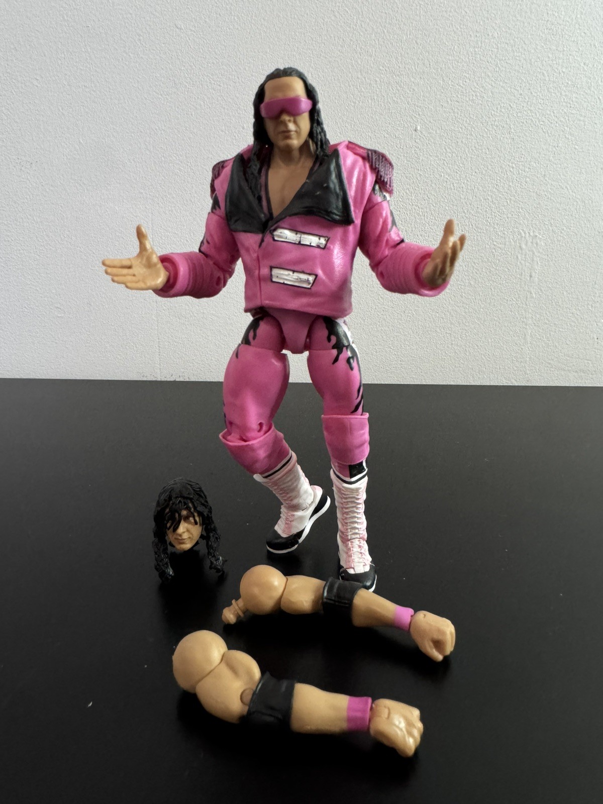 WWE ULTIMATE EDITION BRET THE HITMAN HART ELITE figure 