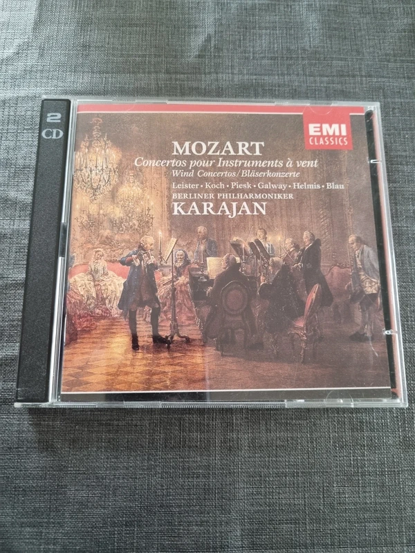 CD Mozart Concerto pour Instruments à Vent
