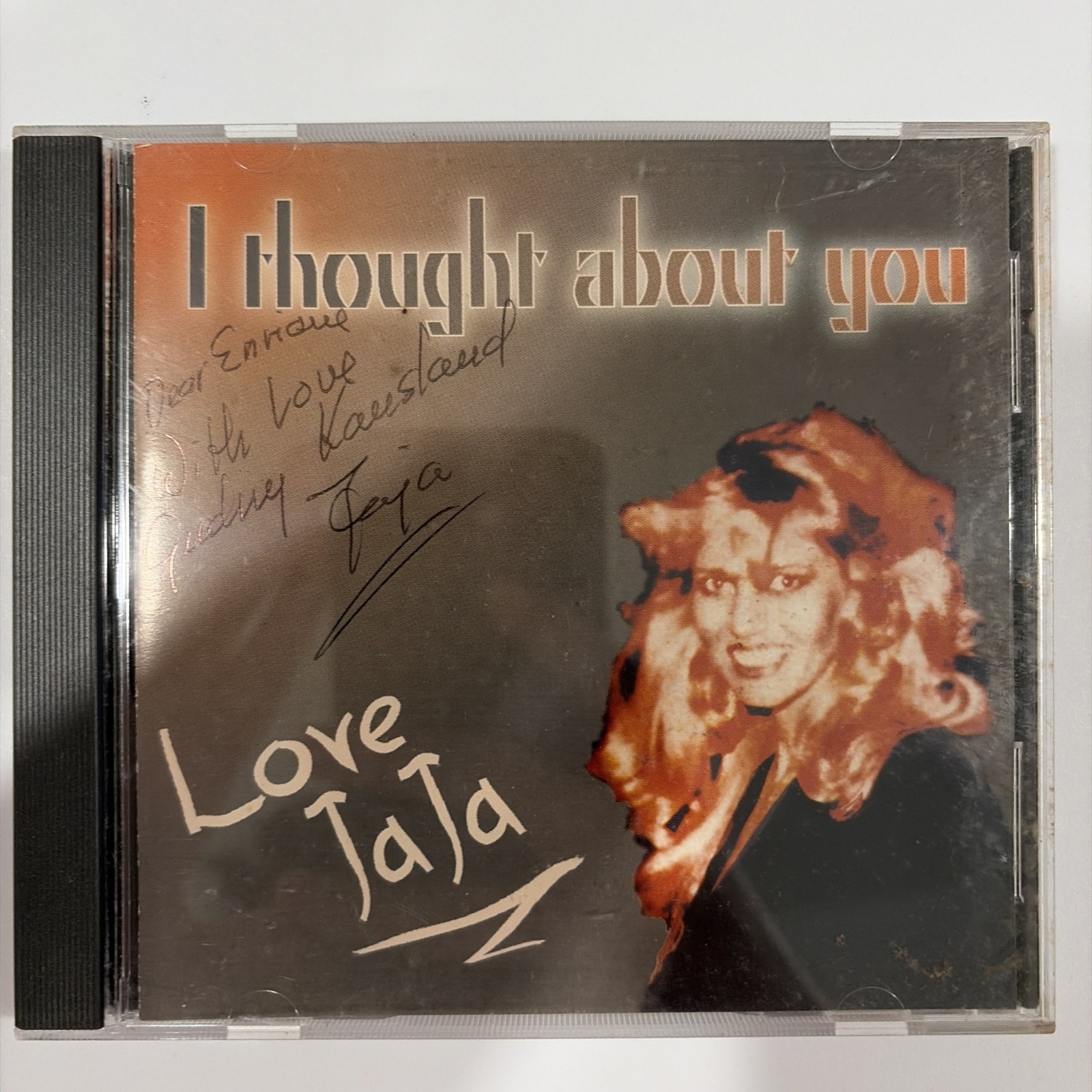 Taja Sevelle I Thought About You CD Autographed Sign