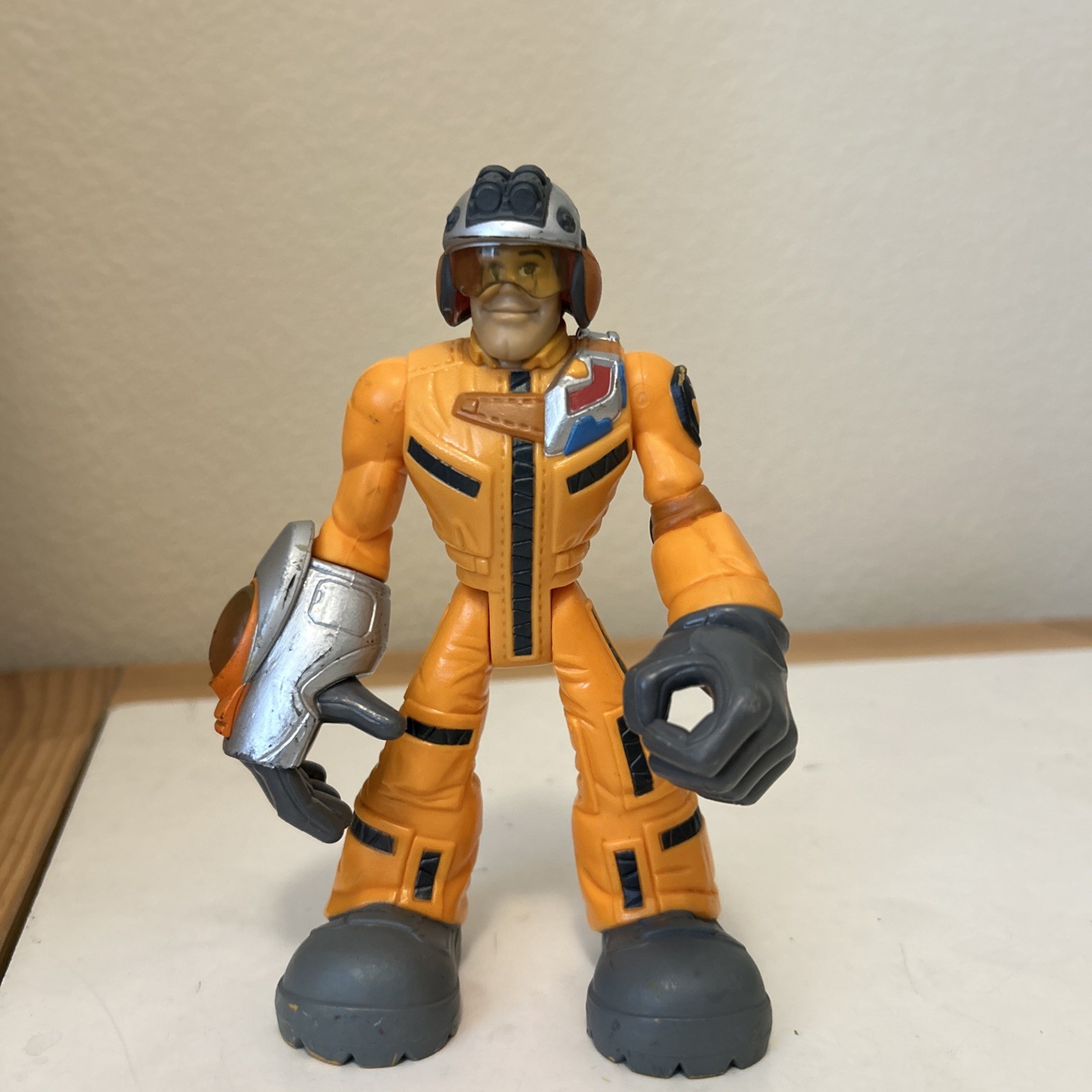Major Powers And The Star Squad Captain Jumpjet Flier 6" Figure Playskool 2002