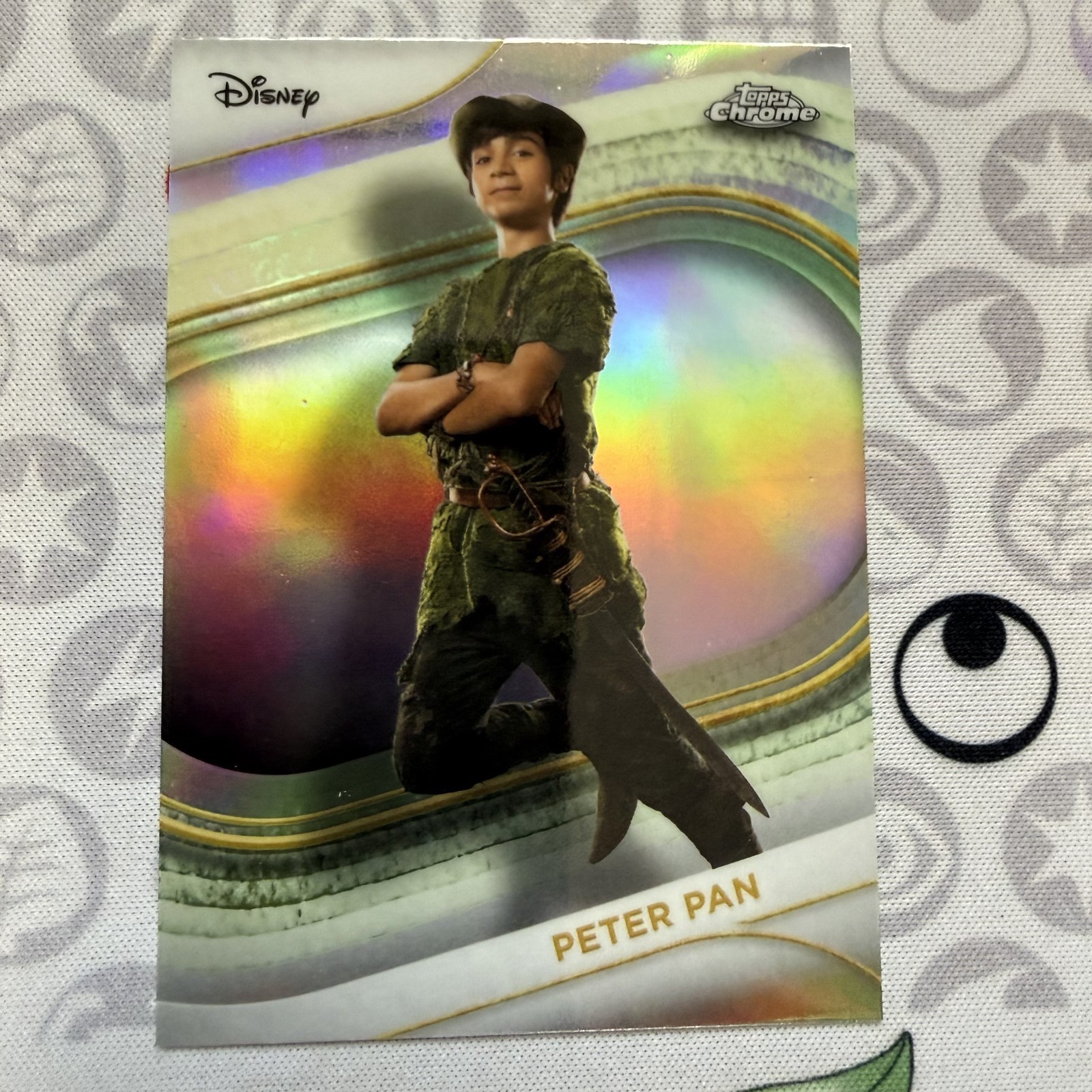 2025 Topps Chrome Disney Peter Pan Refractor #155 Peter Pan NM/M