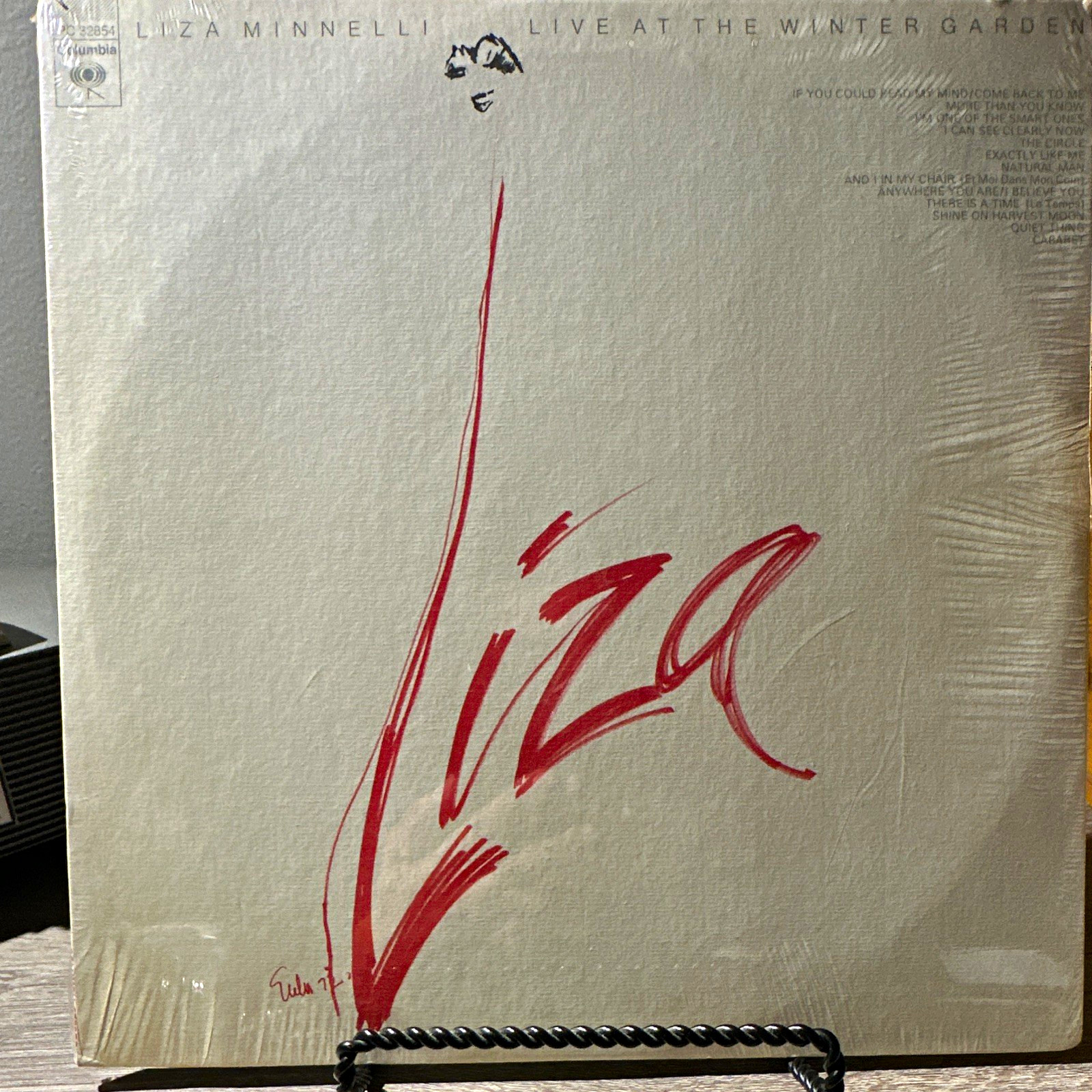 Liza Minnelli Live At The Winter Garden LP Vinyl Pop Vocal Columbia PC 32854