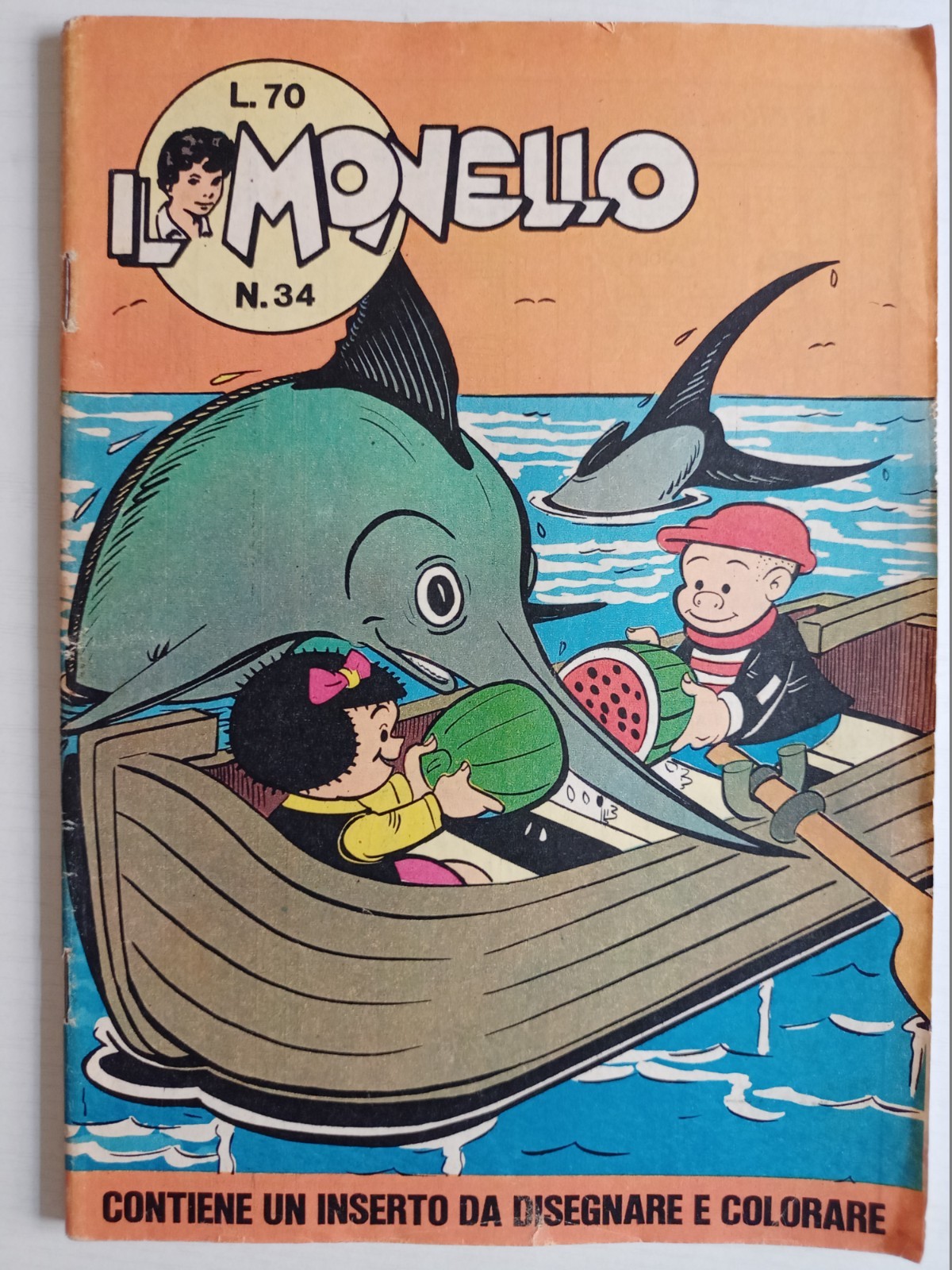 IL MONELLO 1970 N°34- H