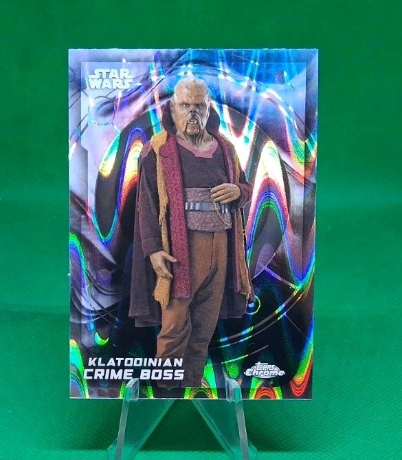 2026 Topps Chrome Star Wars Raywave Klatooinian Crime Boss