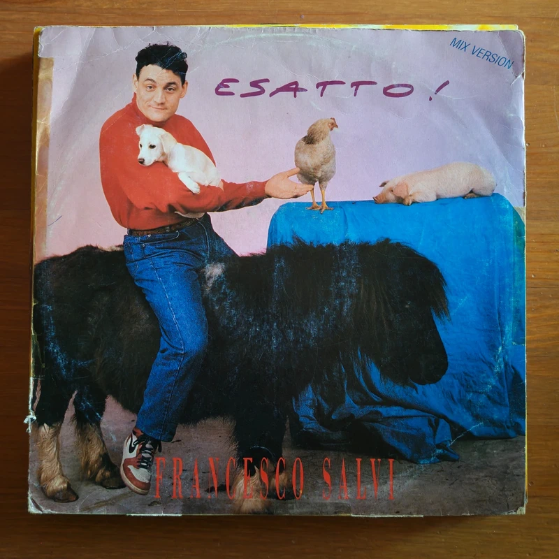 Francesco Salvi - Esatto! (Mix Version) (12")