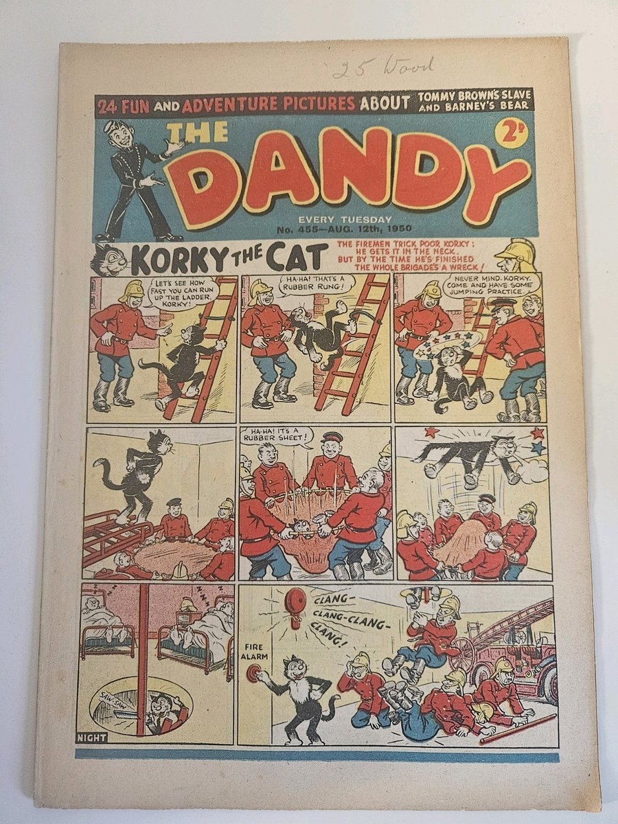 The Dandy Comic - #455 Aug 12th 1950  v/gd cond