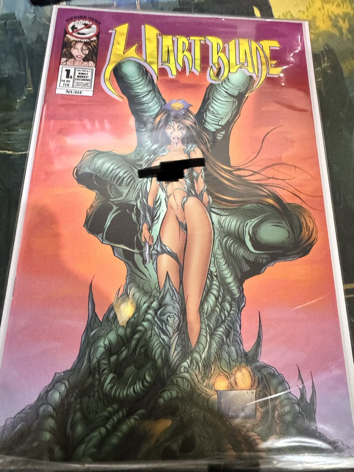 Wartblade #1a Nude (Lightning Comics febbraio 1997)
