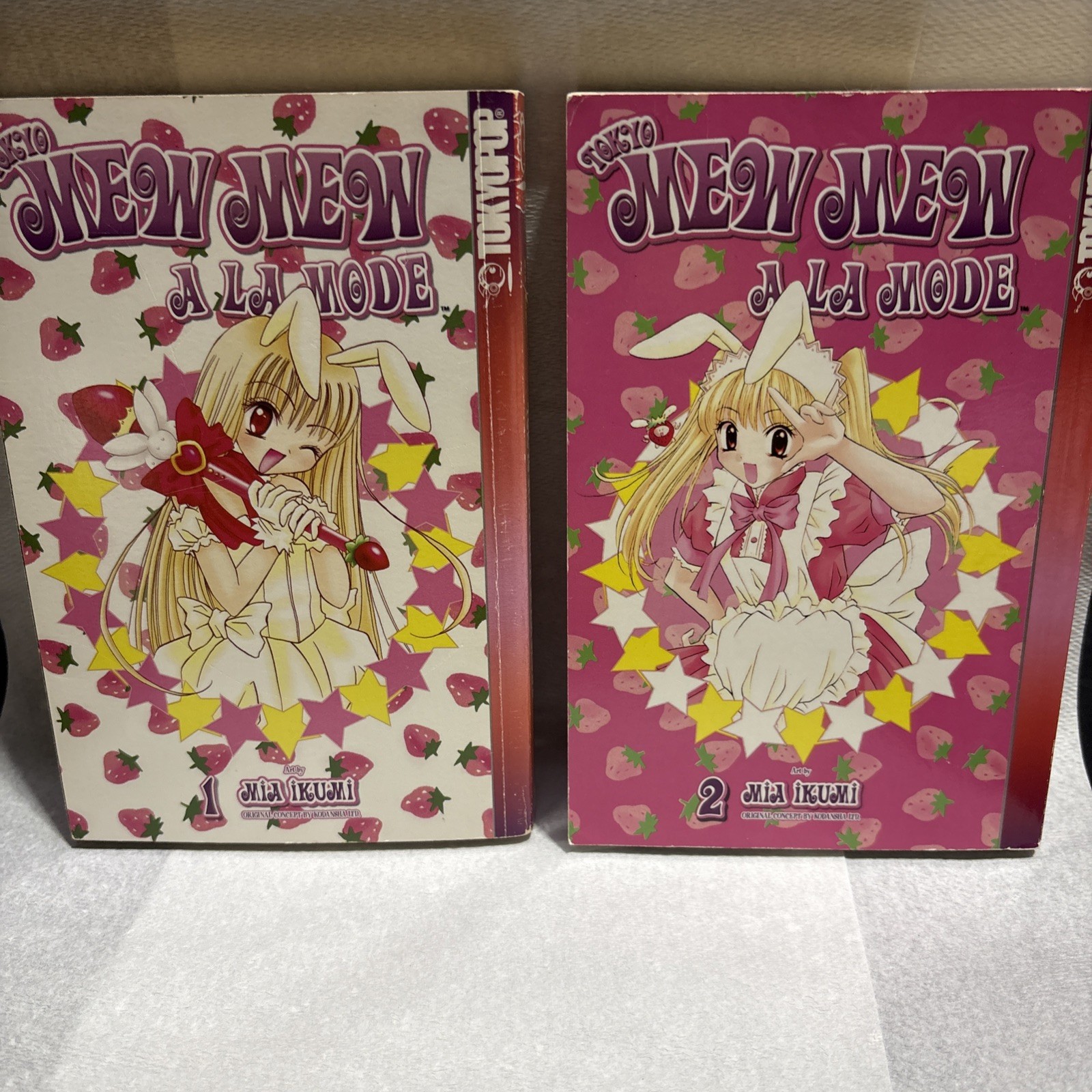 Tokyo Mew Mew A La Mode Manga Vol. 1 e 2 di Mia Ikumi