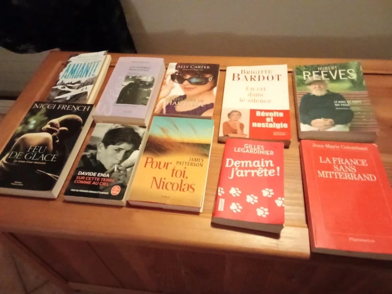 Lot de 10 livres