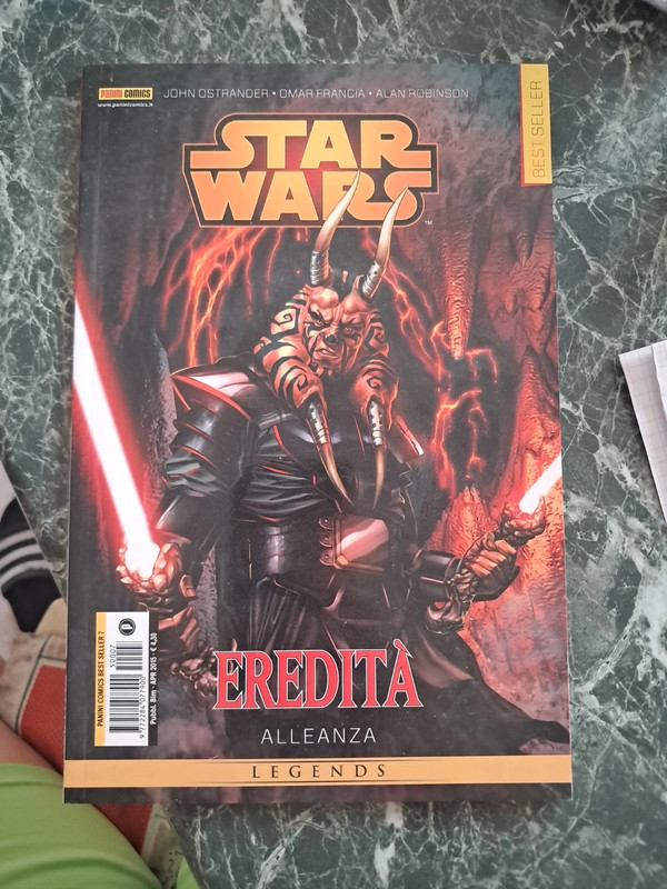 Fumetto star wars-Eredità-alleanza