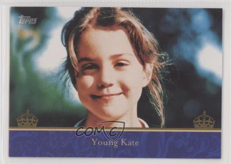2011 Topps Royal Wedding Kate Middleton Young Kate #9 2ra