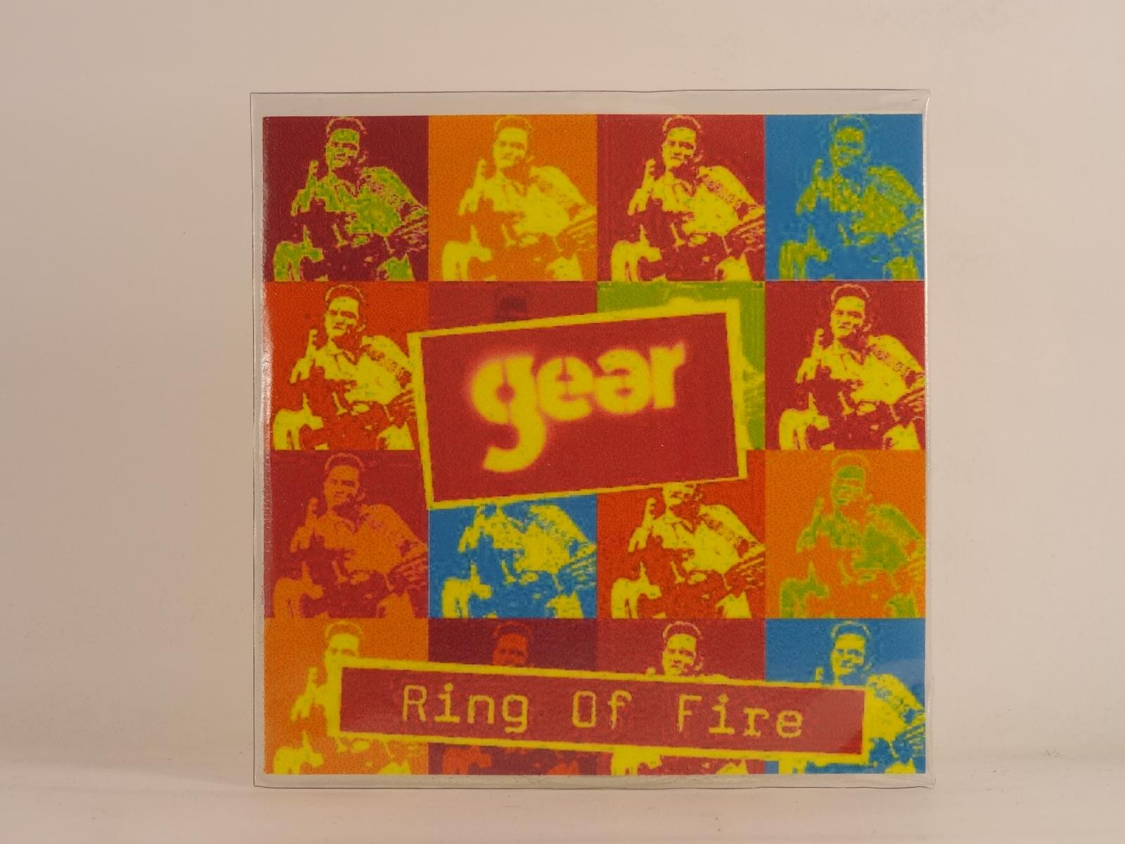GEAR RING OF FIRE (F25) 2 Track Promo CD Single including Picture Sleeve F & J