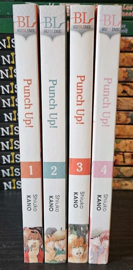 Manga Punch Up! Bundle Vol 1-4 English Volumes BL Sublime