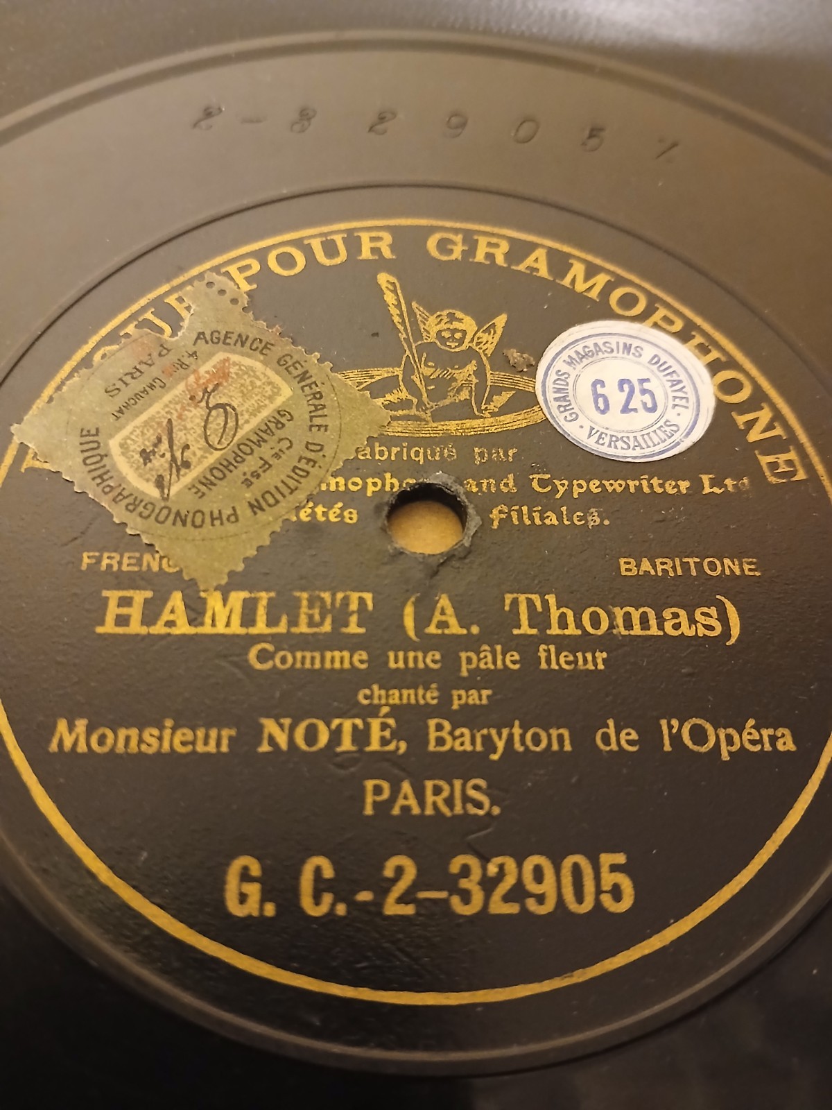78t Gramophone NOTÉ