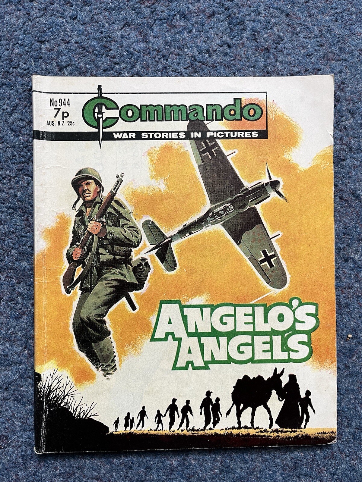 Commando War Stories in Pictures Comics No. 944 Angelo’s Angels