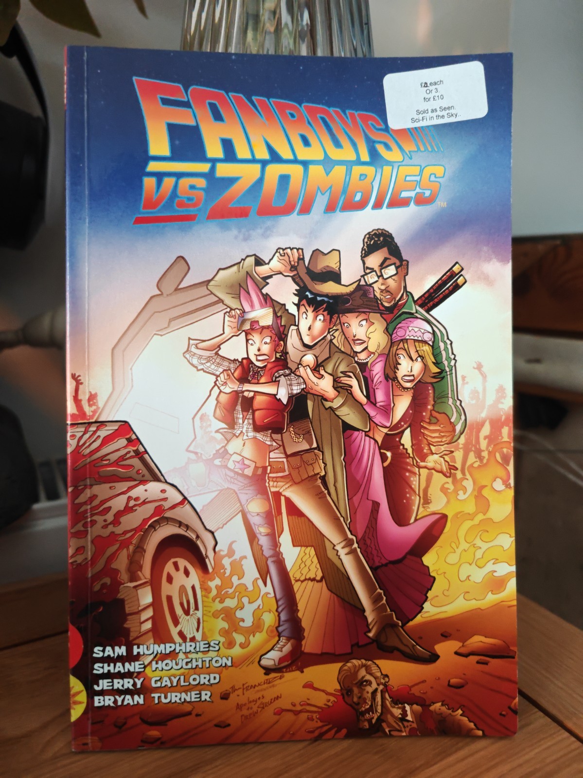 Fanboys vs. Zombies Escape From San Diego Boom 2013 Paperback 