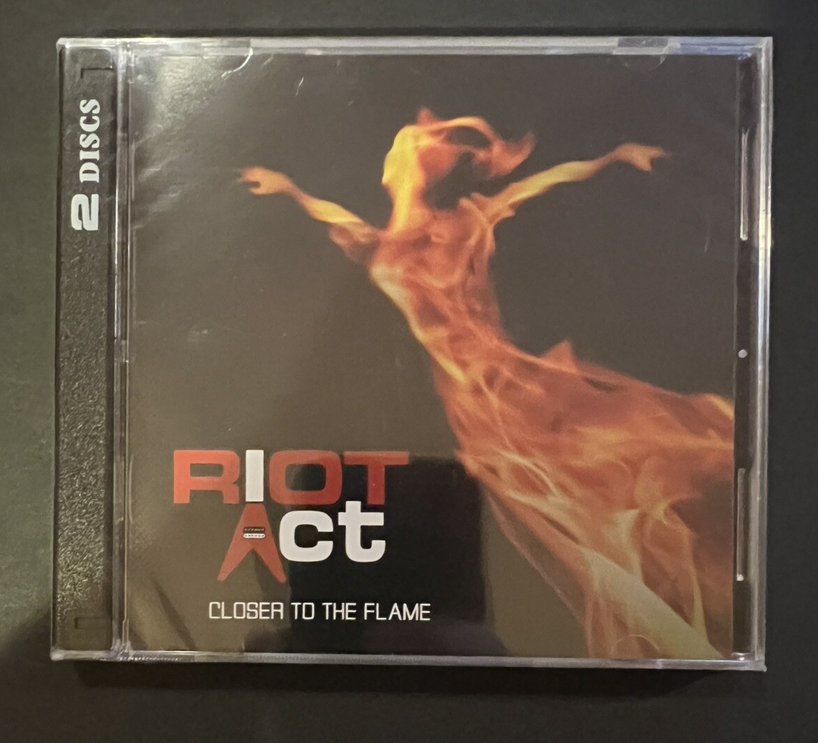 Riot Act-Closer To The Flame-2 CD Set (2022) Rick Ventura-Former Riot New/Sealed