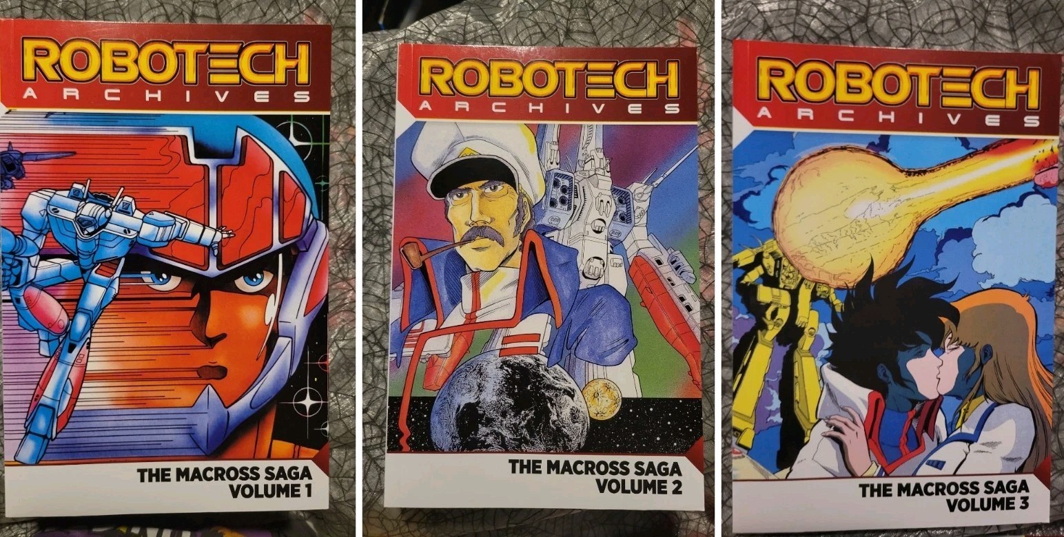 Robotech Archives Macross Saga Vol 1 2 3 Lotto Titan Tpb Colleziona Comico 1-36