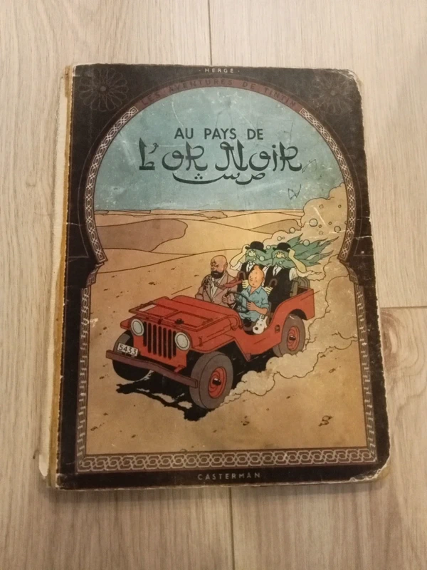 BD Tintin ancienne 1952