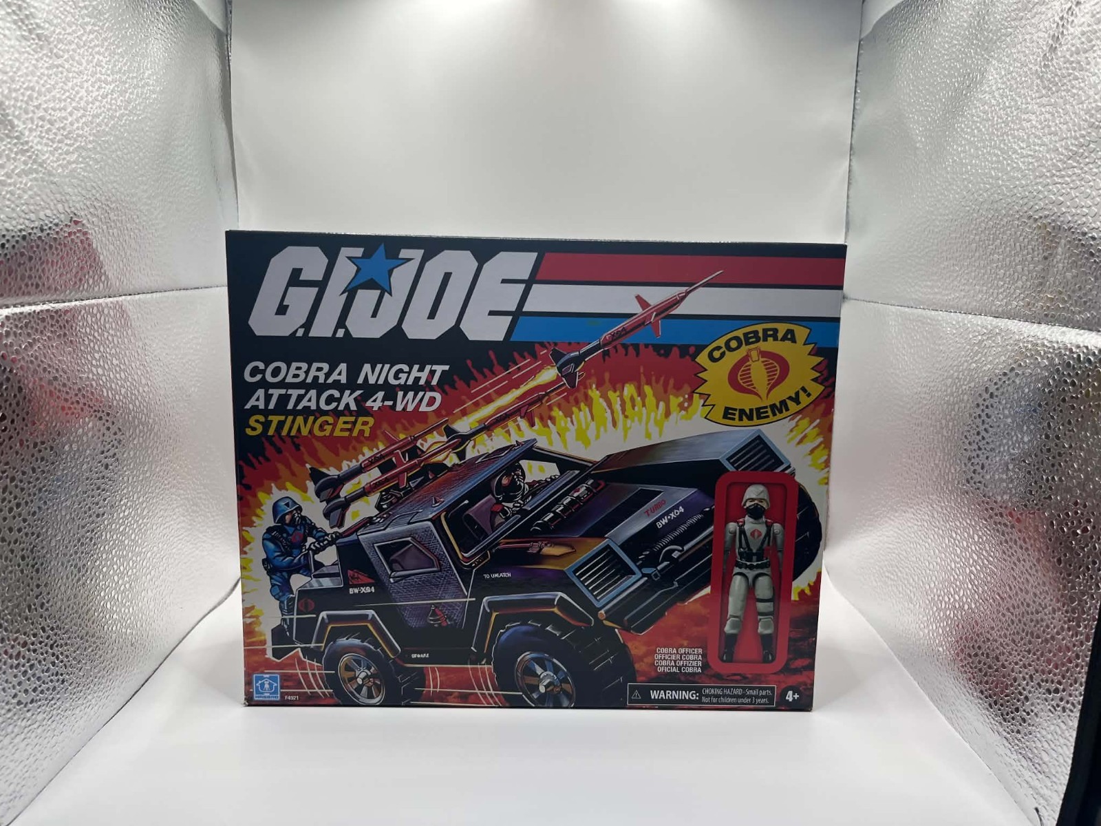 Pungiglione 3,75" G.I Joe Retro Cobra Night Attack 4 ruote motrici