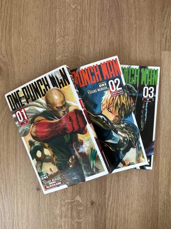 Lot 3 mangas One punch man