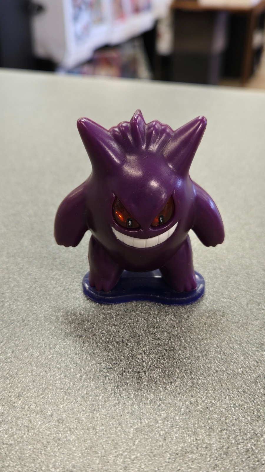 VINTAGE POKMEON GENGAR BURGER KING HAPPY MEAL TOY 1999