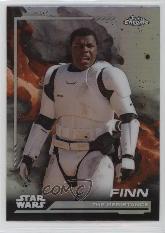 2024 Topps Chrome Star Wars La Resistenza Arcobaleno Rifrattore Finn #113 0pm