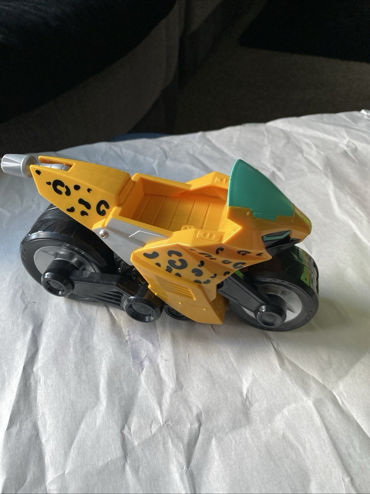 Paw Patrol Cat Pack Wilds Cheetah Veicolo Trasformazione Veicolo Bici NO FIGURE