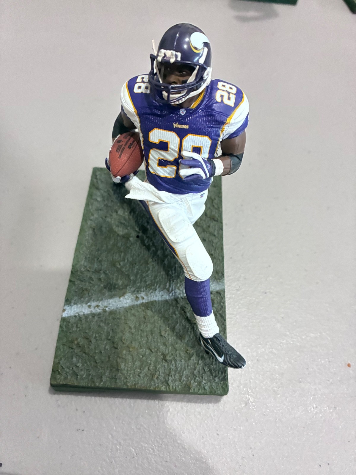 McFarlane Football Figures - Minnesota Vikings Adrain Peterson Sportspics 2008