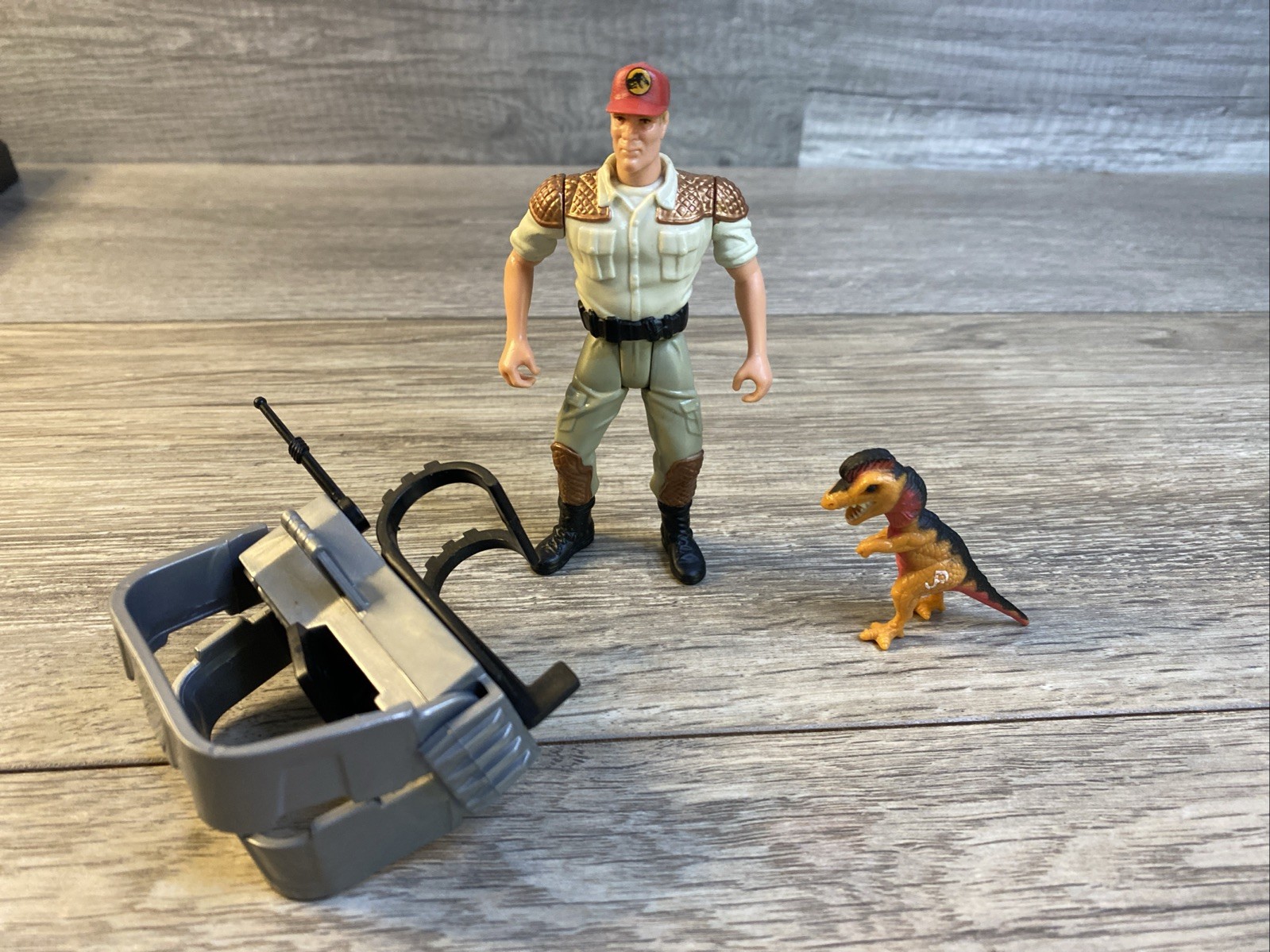 Jurassic Park Jaws Jackson Series 2 Dino Tracker 1993 Kenner Near InComplete