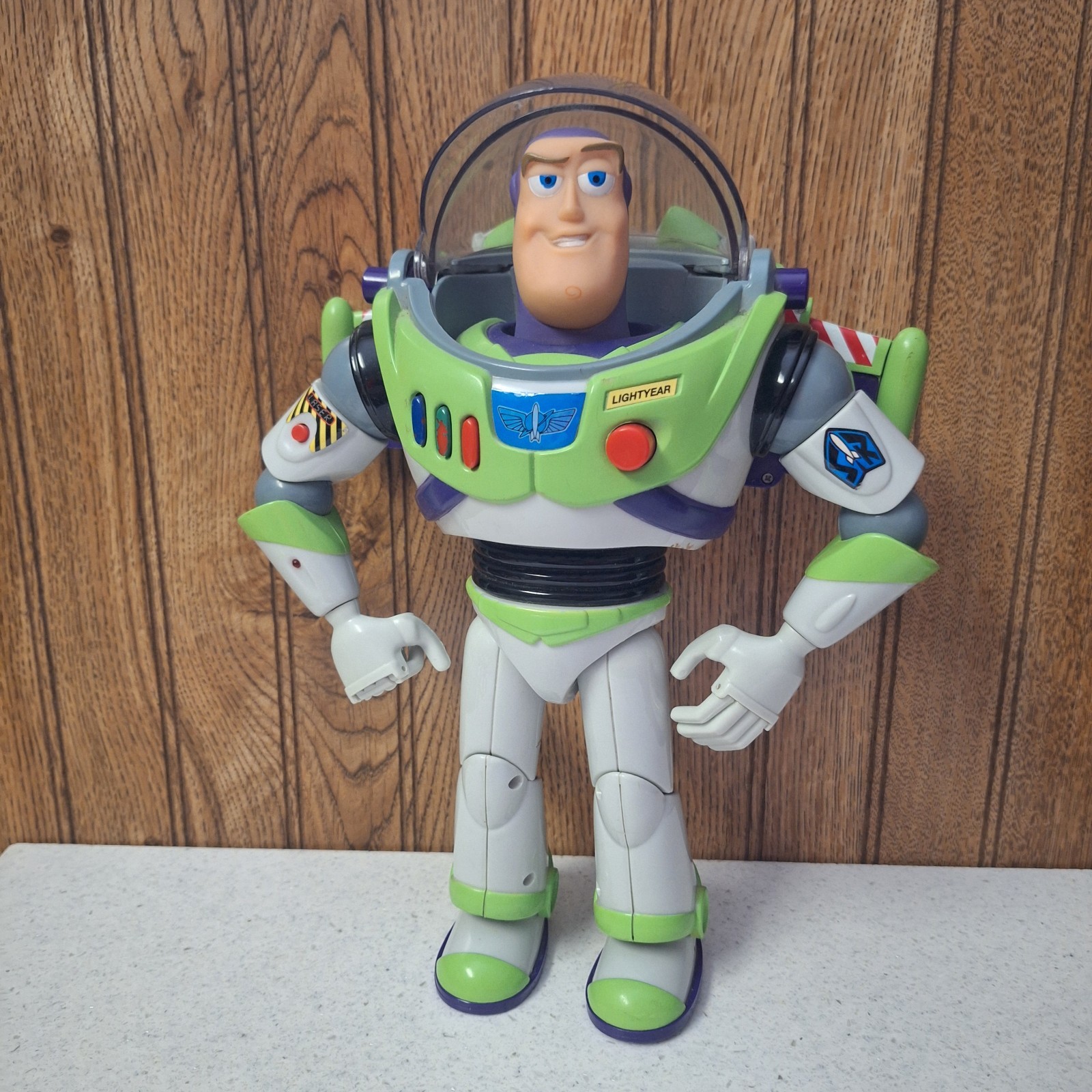 1995 Thinkway 1st Edition Buzz Lightyear Talking Action Figure 12"