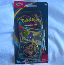 Pokémon TCG Chaos Rising Booster Pack 10 Cards Toxel Promo English 2024 6+