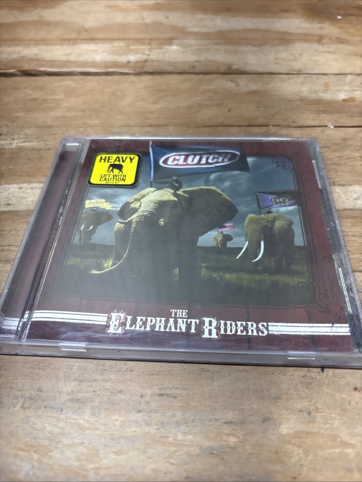 Elephant Riders by Clutch (CD, 1998) Resurfaced Disc - Fast Ship!