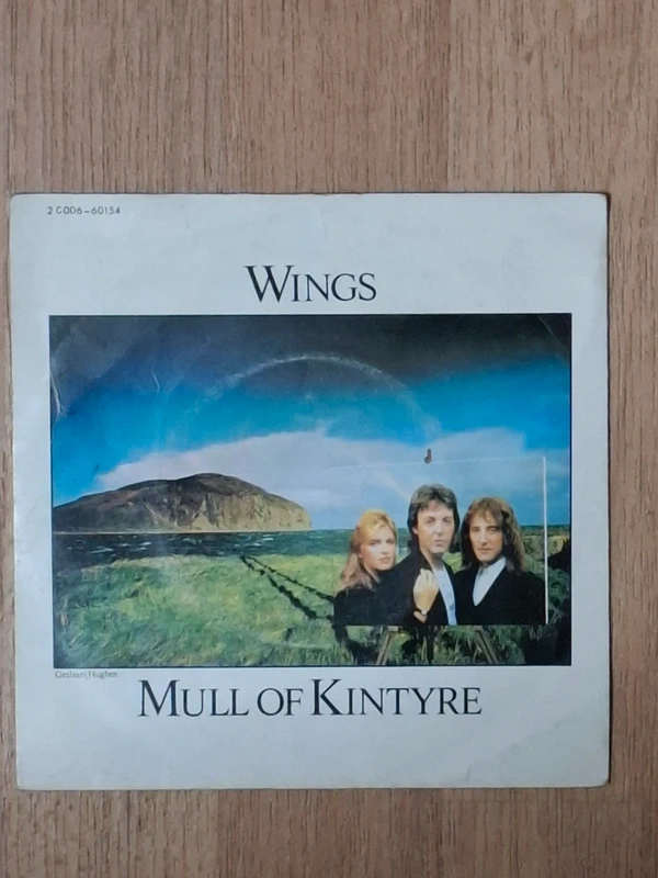 Vinyle 45T Wings (Paul McCartney) - Mull Of Kintyre (1977 Parlophone)