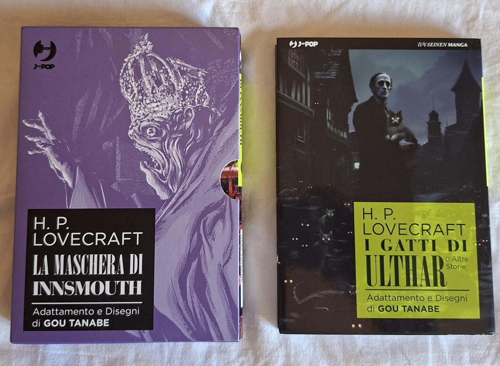 J-POP La maschera di Innsmouth vol. 1-2 cofanetto + I gatti di Ulthar