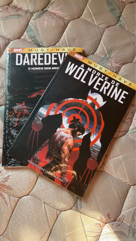 Lote Marvel Must-Have: Daredevil + A Morte de Wolverine (Novos/Selados)
