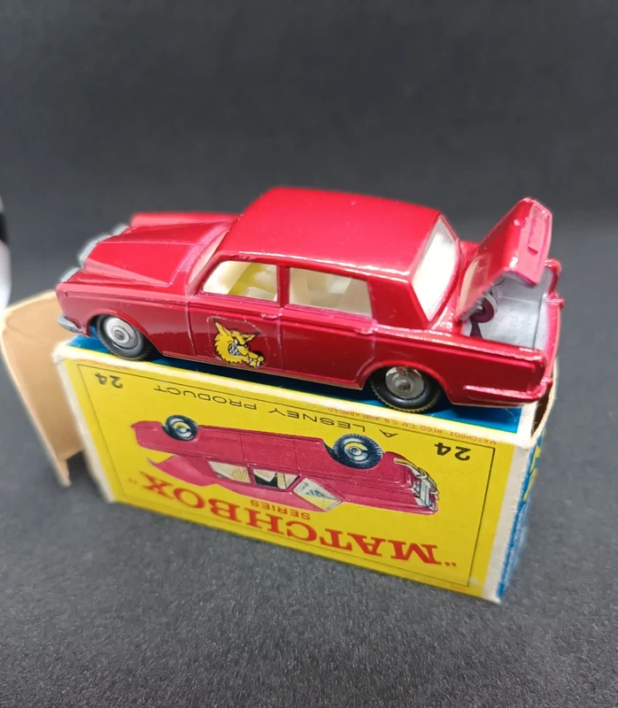 Matchbox 24c Rolls Royce Silver Shadow 1967