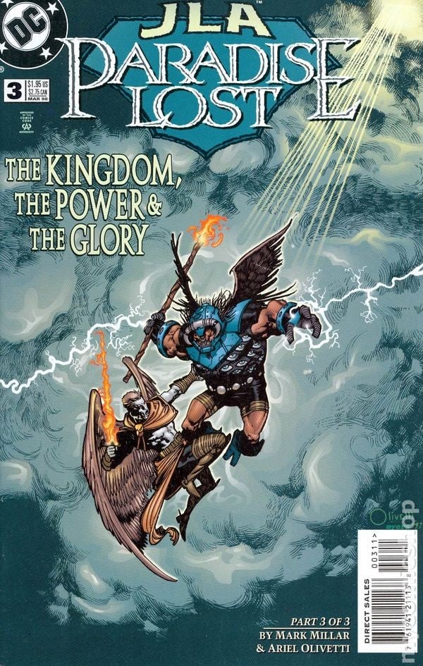 JLA Paradise Lost #3 FN 1998 Stock Image