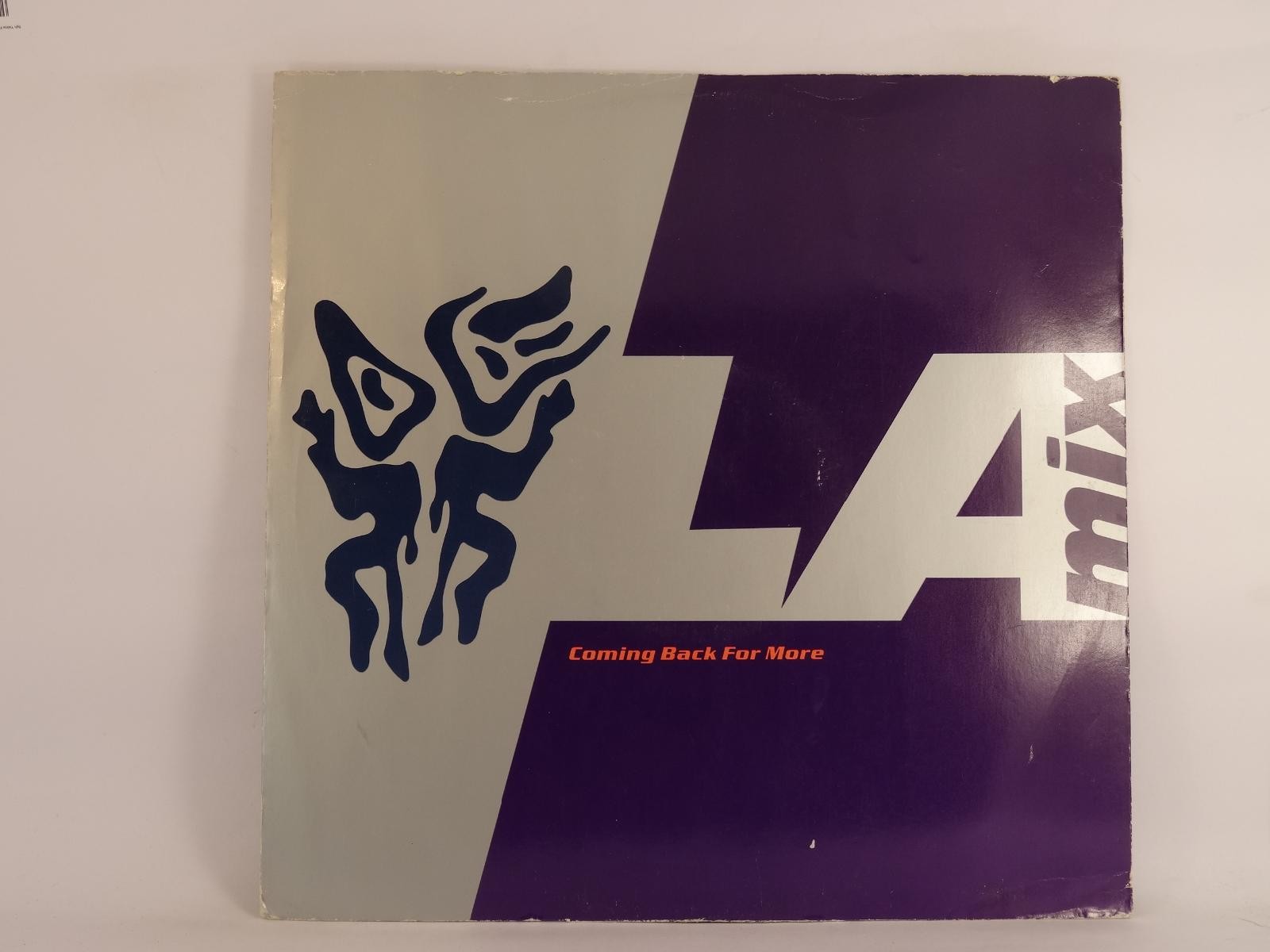 LA MIX COMING BACK FOR MORE (3) 3 Track 12" Single plus Picture Sleeve A&M