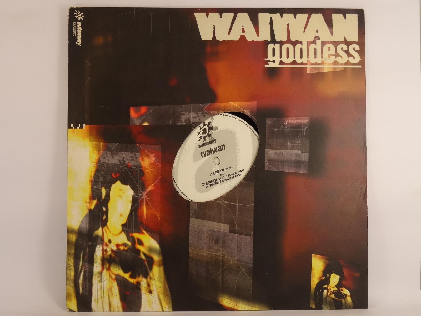 WAIWAN GODDESS (145) 3 Track 12" Single plus Picture Sleeve 