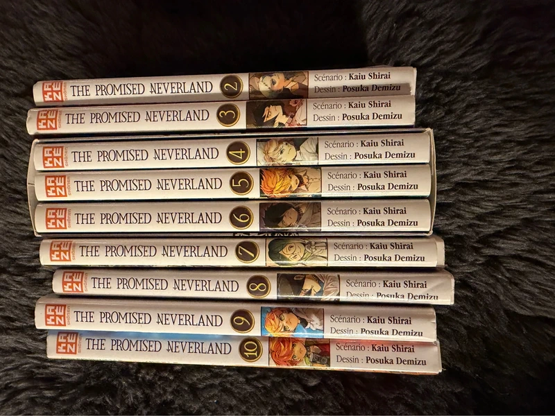 Manga The Promised Neverland 2 à 10