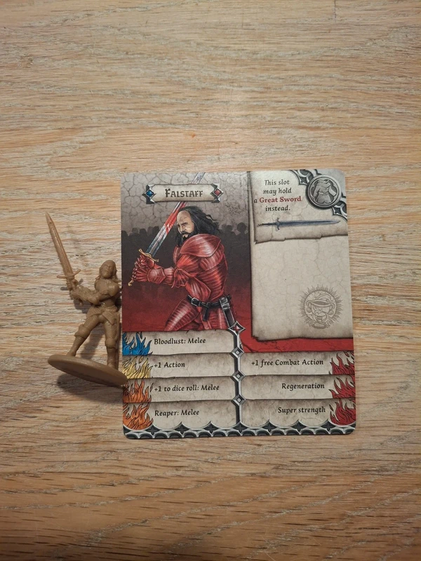 Zombicide black plague green horde kickstarter exclusive Falstaff