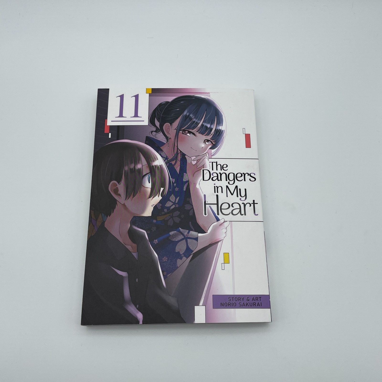 I pericoli nel mio cuore vol 11 manga Norio Sakurai sette mari inglese ottimo