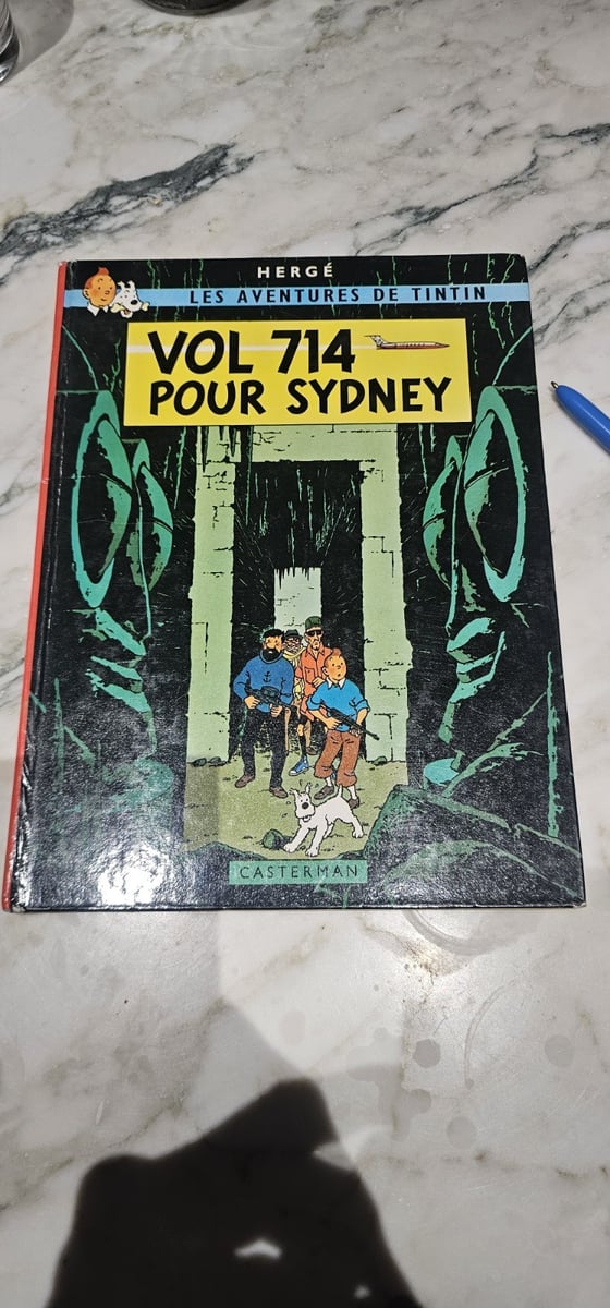 Tintin Vol 714 pour Sydney - Hergé - Casterman 1968 - 1er Edition 