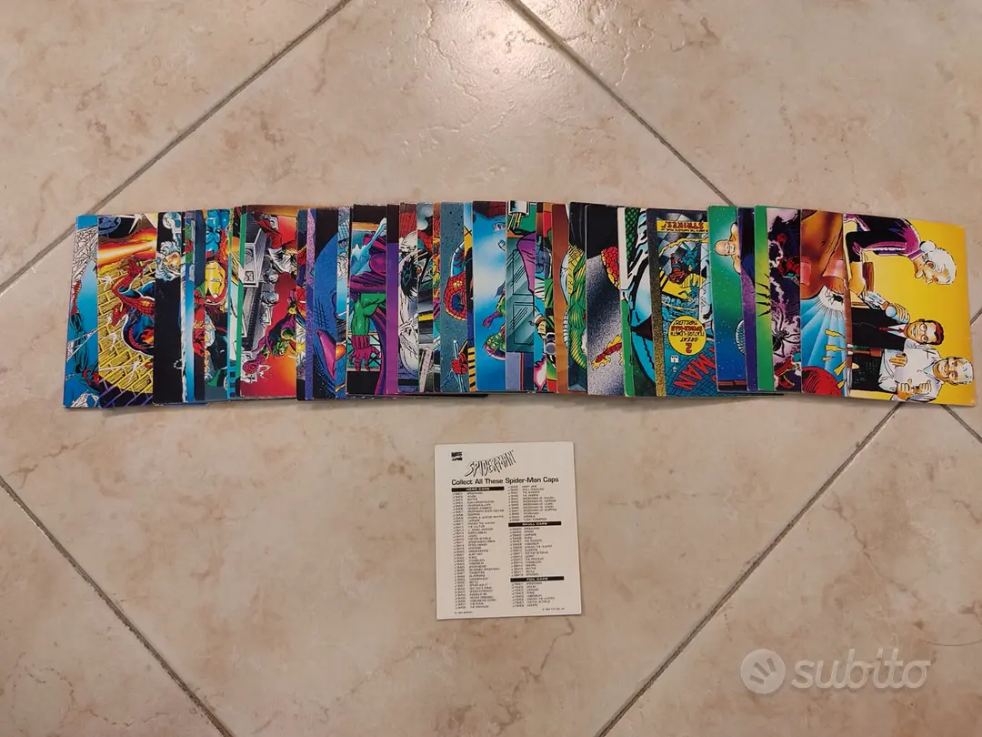 Lotto Carte Spider-Man 30th Anniversary (1992)